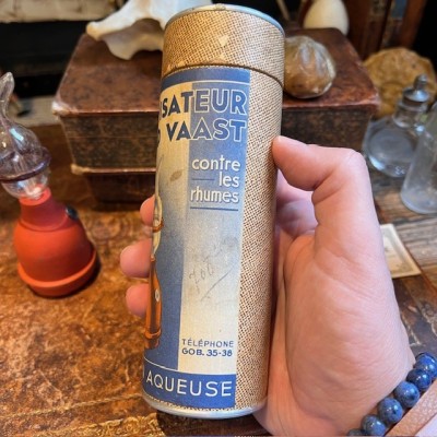 Pulvérisateur nasal Armand Vaast - Vaporisateur d'huiles-Remède ancien
