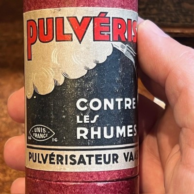 Pulvérisateur nasal Armand Vaast - Vaporisateur d'huiles-Remède ancien