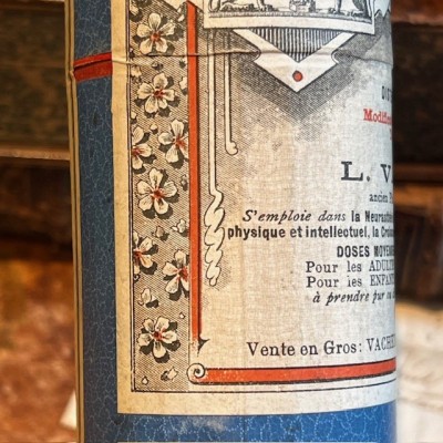 Lécithine VACHERON - Remède ancien - Boîte vide carton sans couvercle