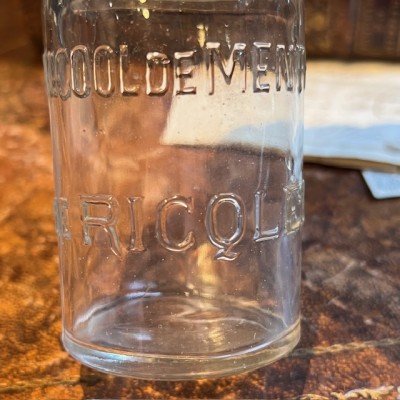 Alcool de menthe de RICQLES - Flacon ancien de pharmacie