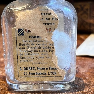 Gelobyl - Flacon ancien de pharmacie - Apothicaire