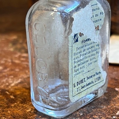 Gelobyl - Flacon ancien de pharmacie - Apothicaire