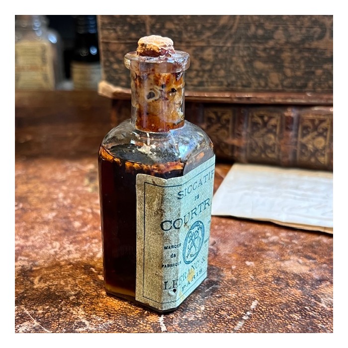 Kortrijk drying agent - Antique pharmacy bottle - Apothecary