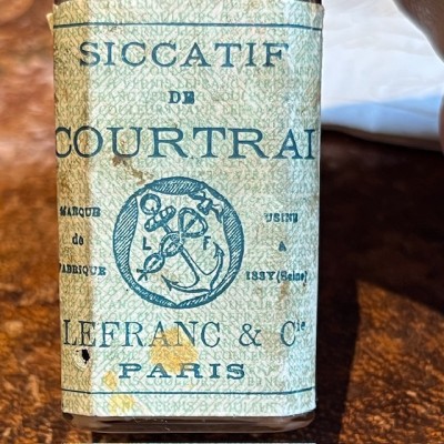 Kortrijk drying agent - Antique pharmacy bottle - Apothecary