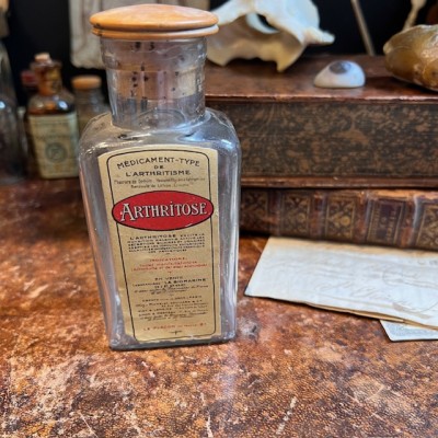 Arthritose - Antique pharmacy bottle - Apothecary