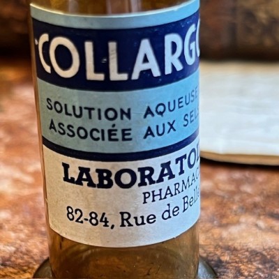 Collargophédrine - Antique pharmacy bottle - Apothecary