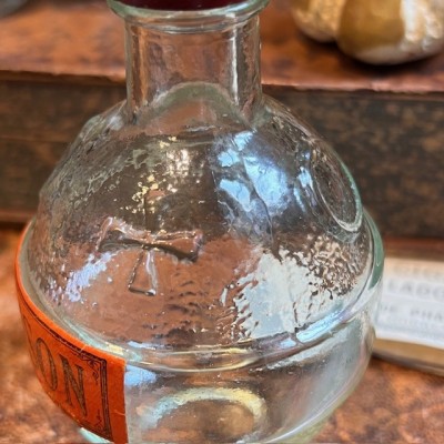 Poison - Antique pharmacy bottle - Apothecary
