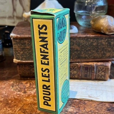 Infangyl Carlier - Antique pharmacy bottle - Apothecary