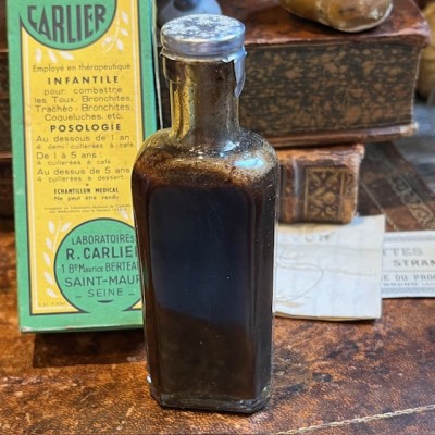 Infangyl Carlier - Antique pharmacy bottle - Apothecary
