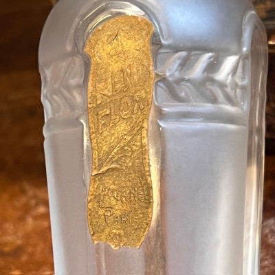 Rena Flor - Flacon de parfum ancien - Parfumeur Lagane Paris -Art Déco