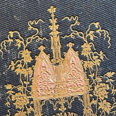 Oeuvres choisies de Buffon - 1855 - Couverture romantique - MAME