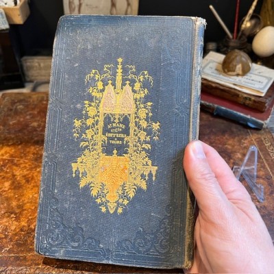 Oeuvres choisies de Buffon - 1855 - Couverture romantique - MAME