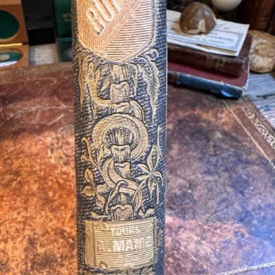 Œuvres choisies de Buffon - Natural History - 1855 - Romantic Cover