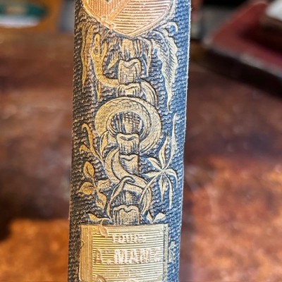 Oeuvres choisies de Buffon - 1855 - Couverture romantique - MAME