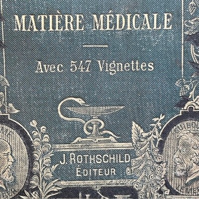 Eléments de matière médicale - Par Soubeiran - Livre ancien de 1878