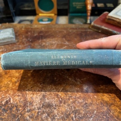 Eléments de matière médicale - Par Soubeiran - Livre ancien de 1878
