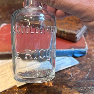 Alcool de menthe de RICQLES - Flacon ancien de pharmacie