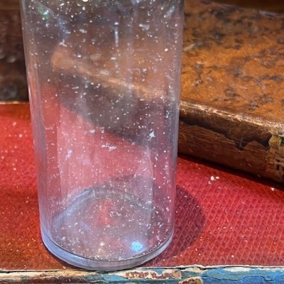 Antique glass dropper in white glass - Apothecary - Pharmacy