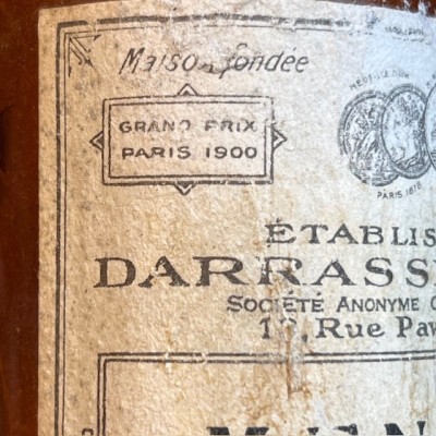 Menthol - Flacon ancien de pharmacie -Apothicaire