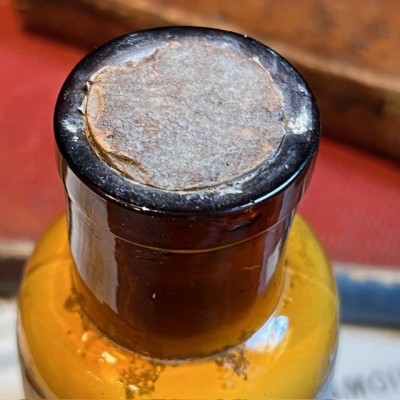 White Antimony Oxide - Antique pharmacy bottle - Apothecary