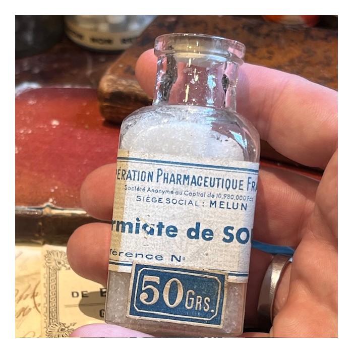Sodium formate - Antique pharmacy bottle - Apothecary