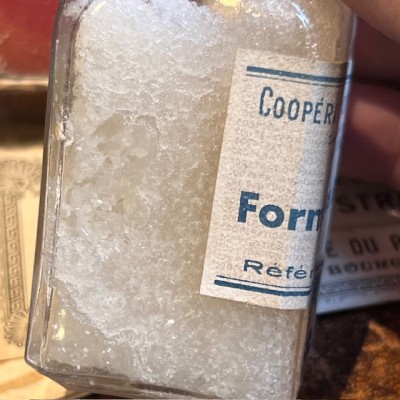 Sodium formate - Antique pharmacy bottle - Apothecary