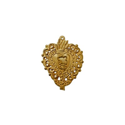 Golden Ex-voto - Model: Heart Giorgio - Sacred Art - by Boncoeurs