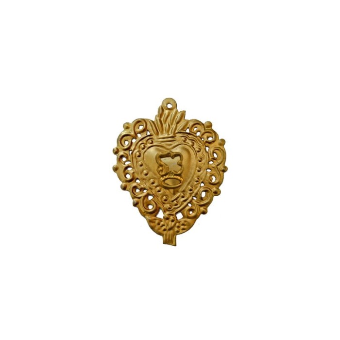 Golden Ex-voto - Model: Heart Giorgio - Sacred Art - by Boncoeurs