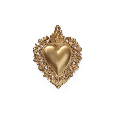 Golden Ex-voto - Model: Sacred Heart Maria - Sacred Art - by Boncoeurs