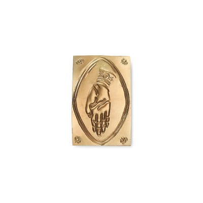 Ex-voto Doré - Modèle: Plaque main par Boncoeurs