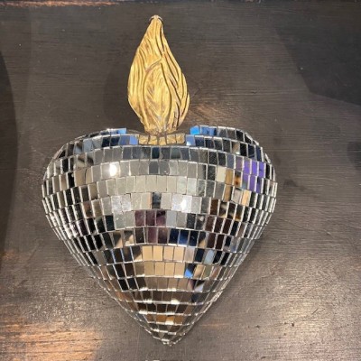 Boule à Facettes Coeur - Ex-voto - Par Boncoeurs