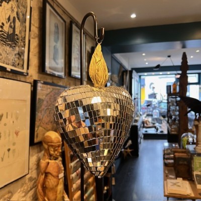 Heart Mirror Ball by Boncoeurs by Boncoeurs - Ex-voto