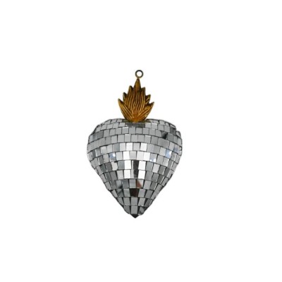 Heart Mirror Ball by Boncoeurs by Boncoeurs - Ex-voto