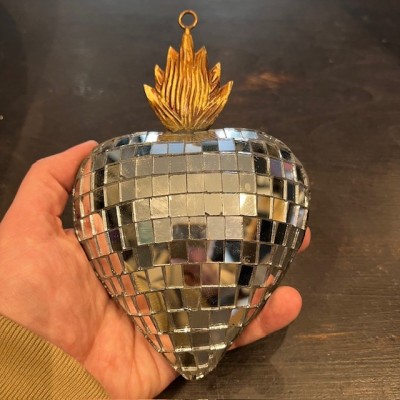 Boule à Facettes Coeur - Ex-voto - Par Boncoeurs