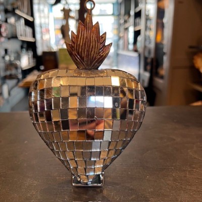 Heart Mirror Ball by Boncoeurs by Boncoeurs - Ex-voto