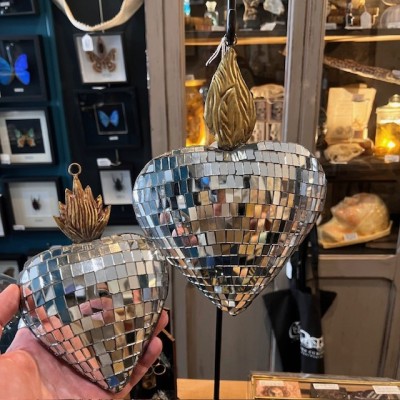 Boule à Facettes Coeur - Ex-voto - Par Boncoeurs