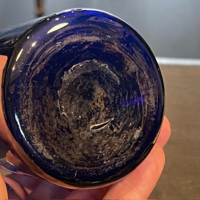 Teinture de cantharides - Flacon en verre bleu de pharmacie - POISON