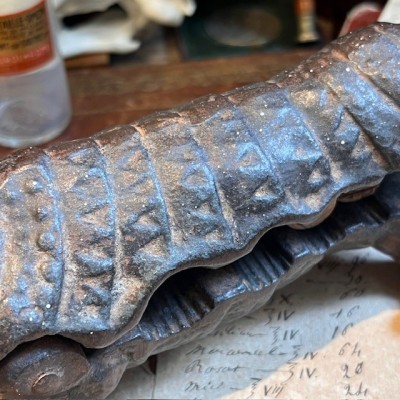 Armadillo - Pharmacy corkscrew in cast iron - XIXth century