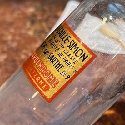 Mercurochrome - Flacon ancien de pharmacie -Apothicaire