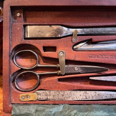 Coffret d'autopsie portatif - Maison Charrière - Mi XIXème siècle