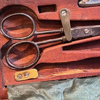 Coffret d'autopsie portatif - Maison Charrière - Mi XIXème siècle