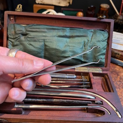 Coffret d'autopsie portatif - Maison Charrière - Mi XIXème siècle