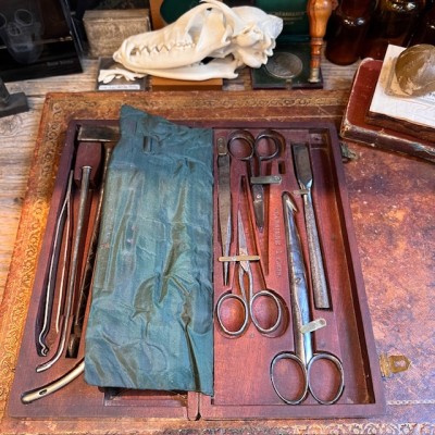 Coffret d'autopsie portatif - Maison Charrière - Mi XIXème siècle