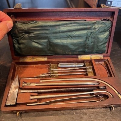 Coffret d'autopsie portatif - Maison Charrière - Mi XIXème siècle