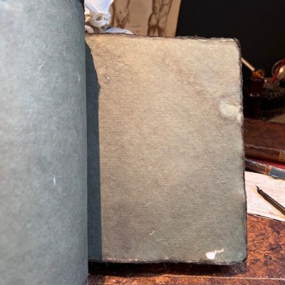 Notebook - Dark Green Medallion Notebook - Maison Merci Louis