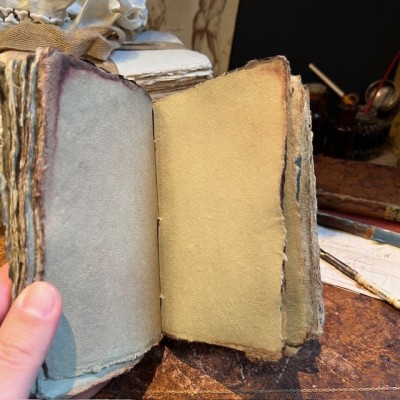 Notebook - Light Green Medallion Notebook - Maison Merci Louis