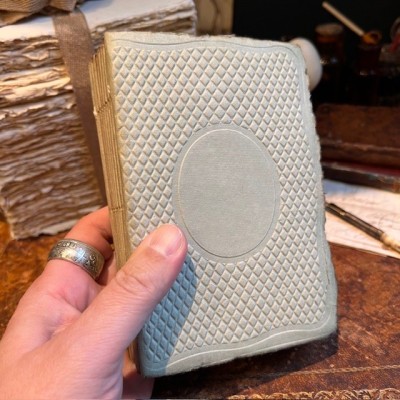 Notebook - Light Green Medallion Notebook - Maison Merci Louis