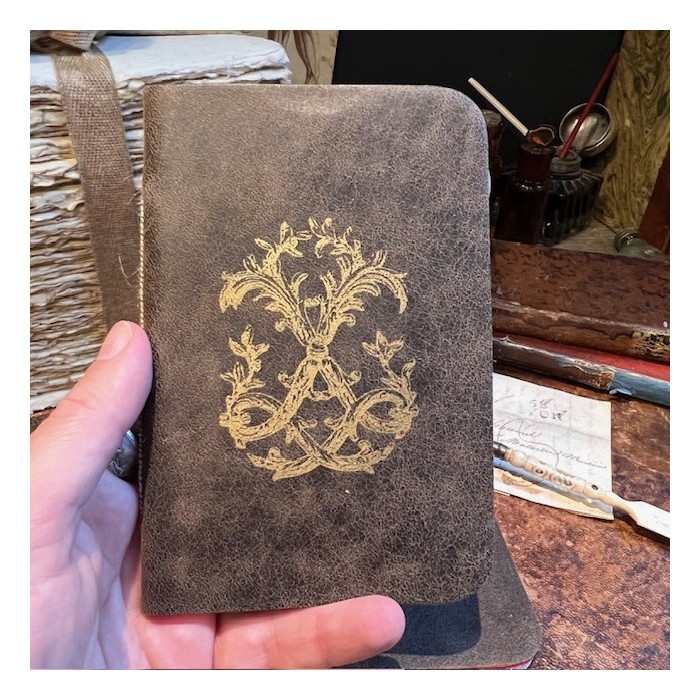 Louis XIV soft leather notebook - Maison Merci Louis Louis XIV soft leather notebook - Maison Merci Louis