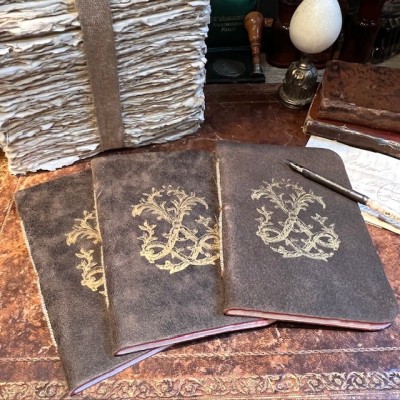 Louis XIV soft leather notebook - Maison Merci Louis