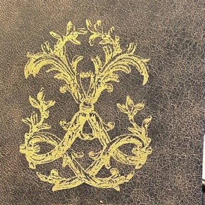 Louis XIV soft leather notebook - Maison Merci Louis